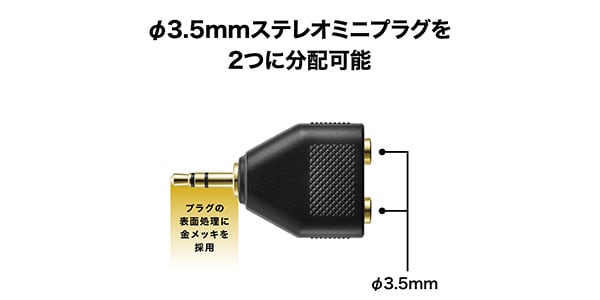 audio technica ( オーディオテクニカ )  / AT3C25Sa 分配プラグ画像2
