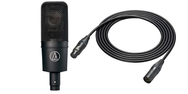 audio technica/AT4040　純正ケーブルセット