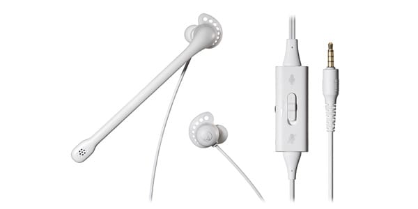 audio technica / ATH-202COM WH Inner Ear Headset画像2
