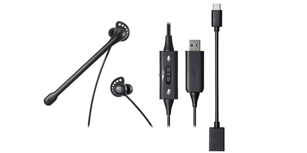 audio technica / ATH-202USB Inner Ear Type USB Headset画像2