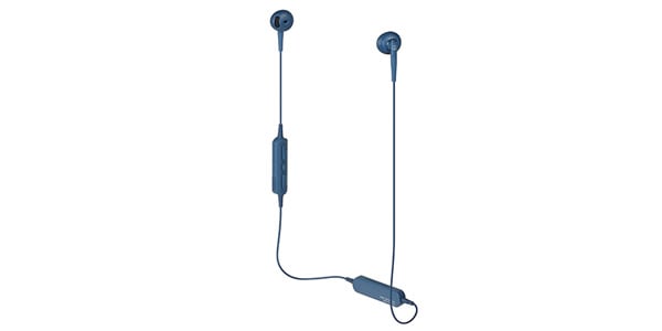 audio technica / ATH-C200BT BL Bluetooth earbud wireless earphones