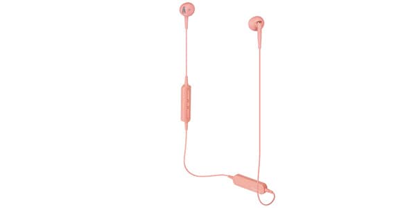 audio technica / ATH-C200BT PK Bluetooth earbud wireless earphones