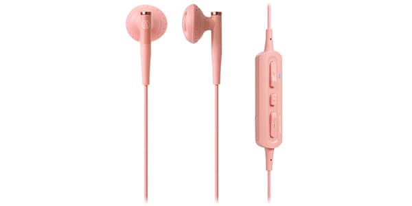audio technica / ATH-C200BT PK Bluetooth earbud wireless earphones画像2