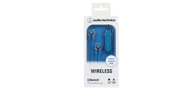 audio technica / ATH-CK150BT BL Wireless Earphones Blue画像3