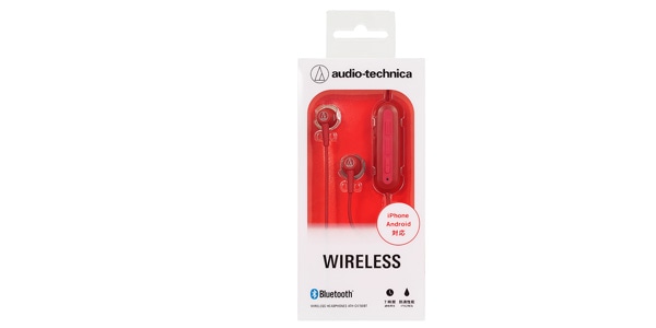 audio technica / ATH-CK150BT RD ワイヤレスイヤホン レッド画像3
