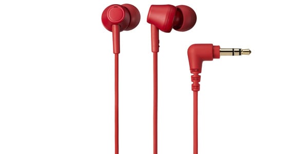 audio technica / ATH-CK350X RD Canal-type earphones