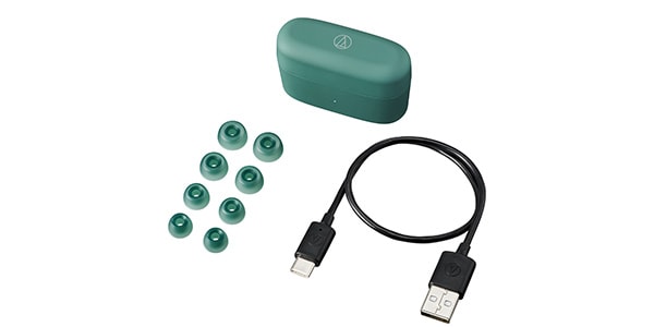 audio technica / ATH-CKS30TW+ GR completely wireless earphones画像8
