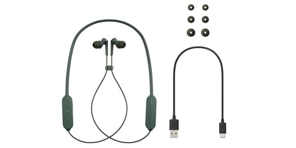 audio technica / ATH-CKS330XBT GR Green Wireless Earphones画像4