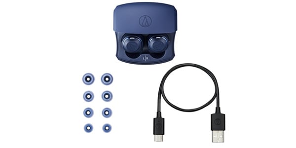 audio technica / ATH-CKS50TW BL Complete Wireless Earphones画像5