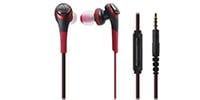 audio technica ATH-CKS550i RD レッド イヤホン