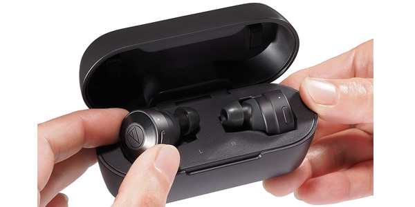 audio technica / ATH-CKS5TW BK Complete Wireless Earphone Black画像6