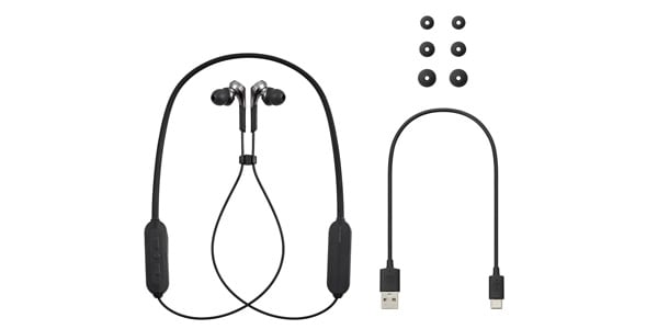 audio technica / ATH-CKS660XBT GM Gun Metallic Wireless Earphones画像3