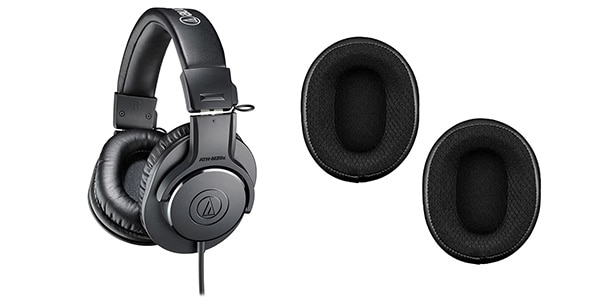 audio technica / ATH-M20x + HP-M20xSTS メッシュイヤーパッドセット