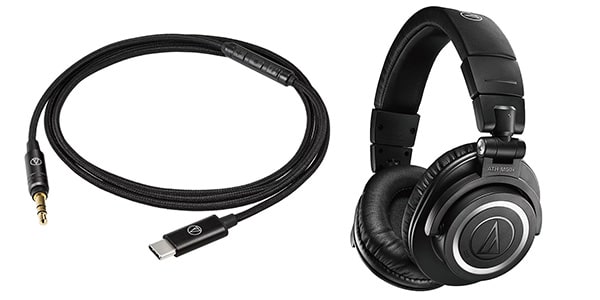 audio technica / ATH-M50xBT2 + AT-HC3C/1.2 USB Type-C cable set