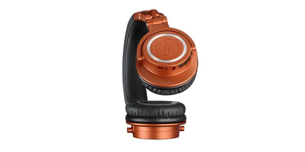 audio technica / ATH-M50xBT2 MO メタリックオレンジ ワイヤレスヘッドホン画像6