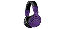 audio technica ATH-M50xBT PB バイオレット ワイヤレスヘッドホン