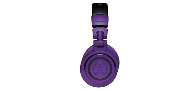 audio technica / ATH-M50xBT PB Violet Wireless Headphones画像2