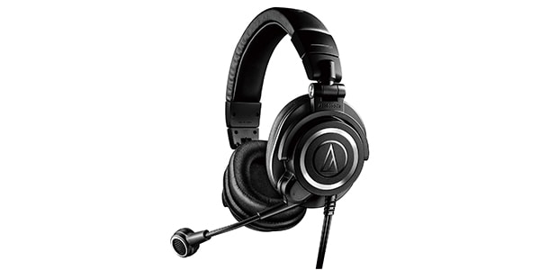 audio technica/ATH-M50xSTS ヘッドセット XLRプラグ対応モデル