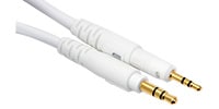 audio technica 1.2m着脱ストレートコード/White