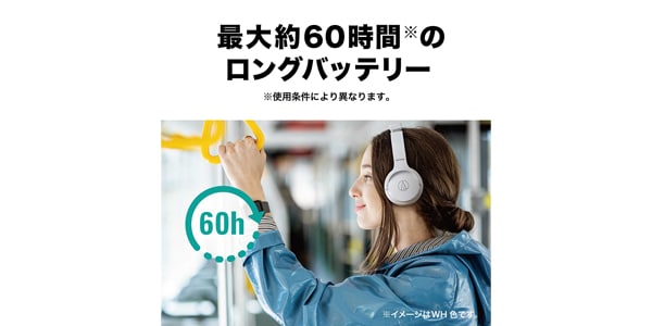 audio technica / ATH-S220BT BK Wireless Headphones画像8