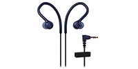 audio technica ATH-SPORT10 BL ブルー イヤホン