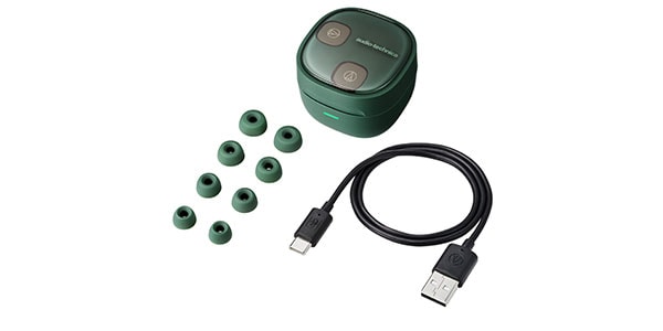 audio technica ( オーディオテクニカ )  / ATH-SQ1TW2NC GR画像6