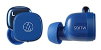 audio technica ATH-SQ1TW BL 完全ワイヤレスイヤホン