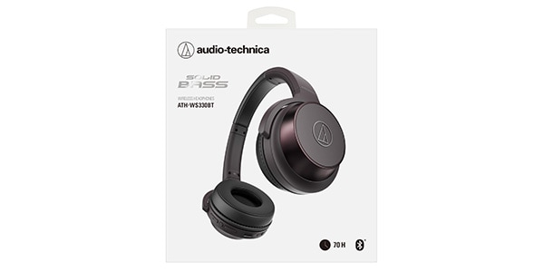 audio technica ( オーディオテクニカ )  / ATH-WS330BT BK ワイヤレスヘッドホン ブラック画像6