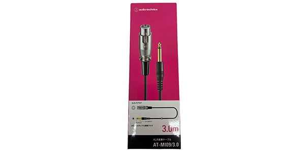 audio technica ( オーディオテクニカ ) / 【USED】AT-MI09/3.0 XLRケーブル