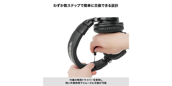 audio technica ( オーディオテクニカ )  / HP-HBM50x 交換用ヘッドバンド画像10