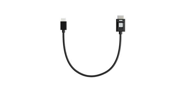 ATOMOS ( アトモス )  / 4Kp60 Locking HDR Mini to Full HDMI High Speed Cable 30cm