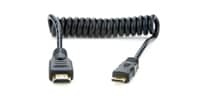 ATOMOS / Coiled Mini HDMI to Full HDMI Cable (30cm)