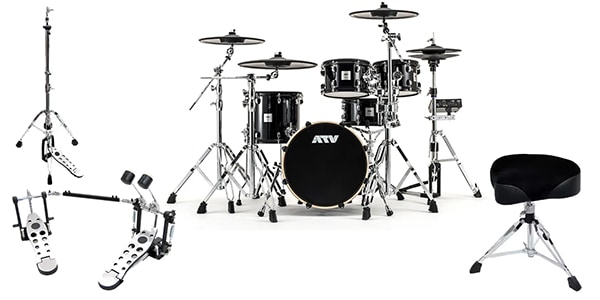ATV / aDrums artist Expanded Set (ADA-EXPSET) SHツインペダルSET