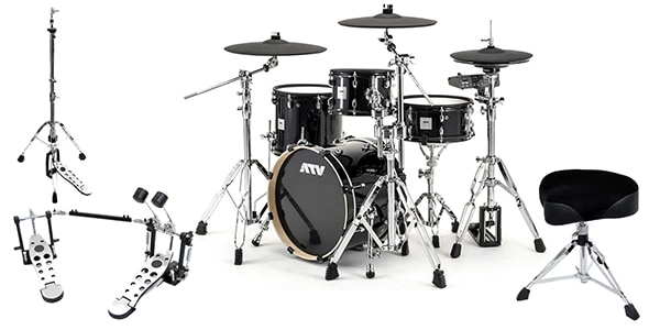 ATV / aDrums artist Standard Set (ADA-STDSET) SHツインペダルSET