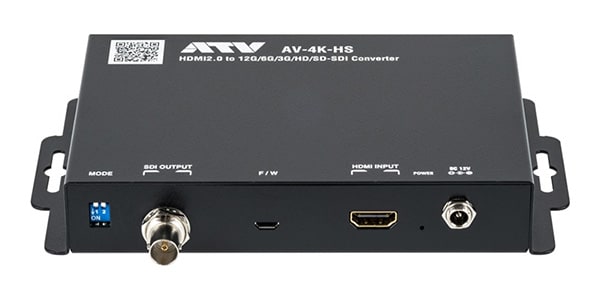 ATV ( エーティーヴイ )  / AV-4K-HS　HDMI2.0 to 12G-SDI CONVERTER