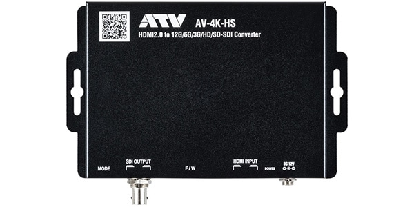ATV ( エーティーヴイ )  / AV-4K-HS　HDMI2.0 to 12G-SDI CONVERTER画像3