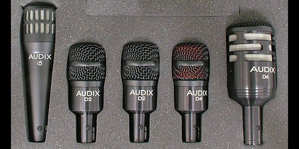 AUDIX オーディックス  ドラムマイクセット