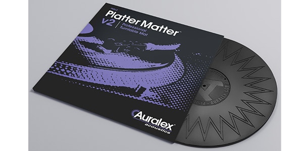 AURALEX / Platter Matter V2 ターンテーブルシート 1枚