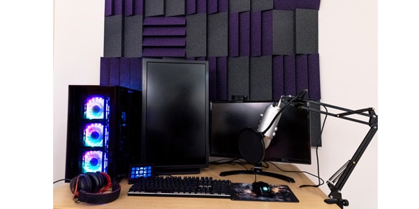 AURALEX / Streamer Starter kit Charcoal + Purple画像2