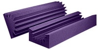 AURALEX / Sunburst Absorbers 8 Pieces 30cm x 123cm Purple