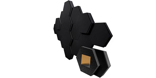 AURALEX / Synergy Hexagon Black 16枚 吸音材画像2