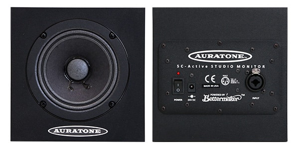 5C Active Super Sound Cube Pair black