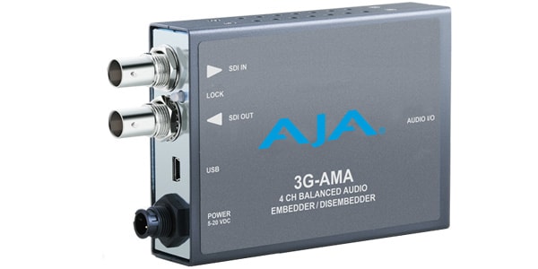 AJA Video Systems / 3G-AMA オーディオエンベッダー/ディスエンベッダー