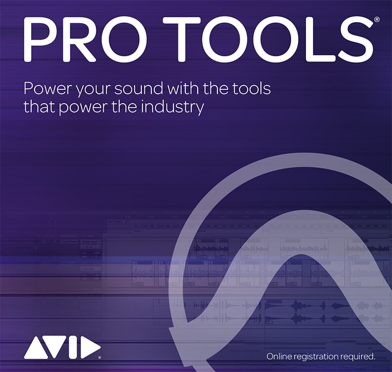 AVID/Pro Tools 永続ライセンス版 パッケージ納品