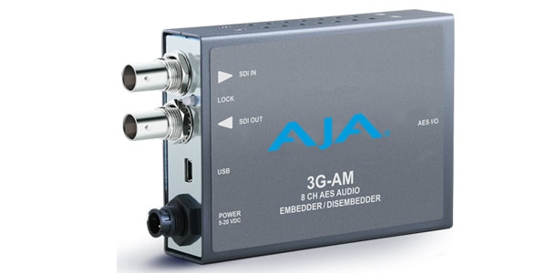 AJA 3G-AM 3G-SDI 8ch AESエンベッダーディスエンベッダー