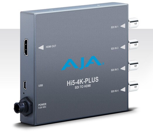 /Hi5-4K-Plus　ビデオコンバーター(3G-SDI → HDMI 2.0)