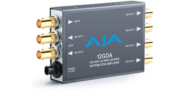 AJA Video Systems ( エージェーエー・ビデオ・システムズ ) 12GDA 12G / 6G / 3G / HD / SD