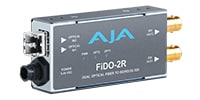 AJA Video Systems FiDO-2R-MM マルチモード LC ファイバー → 3G-SDI レシーバー