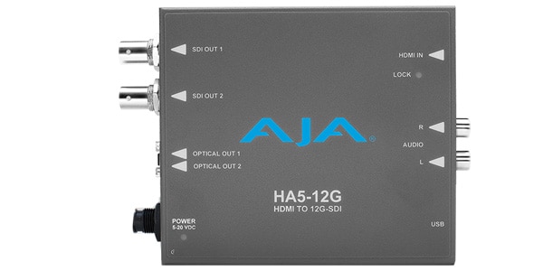 AJA Video Systems / HA5-12G-T