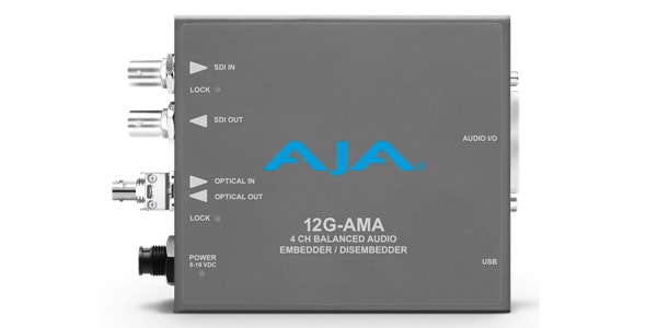 AJA Video Systems / 12G-AMA-R オーディオ エンベッダー/ディスエンベッダー